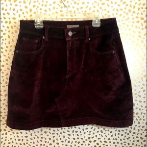 velour skirt by DL1961